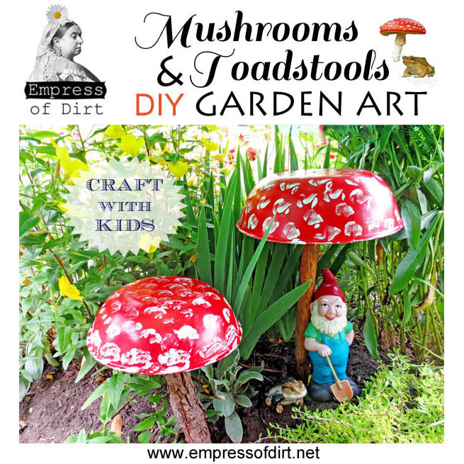 comece um jardim encantado com um cogumelo caseiro, Veja instru es completas no meu blog aqui