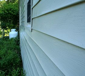 how to clean vinyl siding, cleaning tips, curb appeal, Ah literally squeaky clean