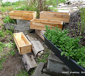 how to build flower boxes for railings, container gardening, decks, diy, flowers, gardening, outdoor living, woodworking projects, Cheap planters too DIY building instructions