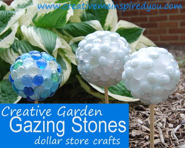 piedras de marmol para el jardin de la tienda del dolar