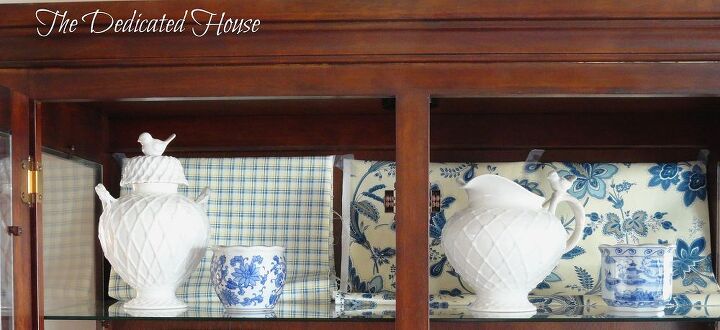 fabric choices for the hutch, home decor, painted furniture, Side by Side