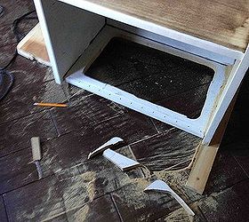 flea market to cat box entertainment center, diy, painted furniture, repurposing upcycling, woodworking projects