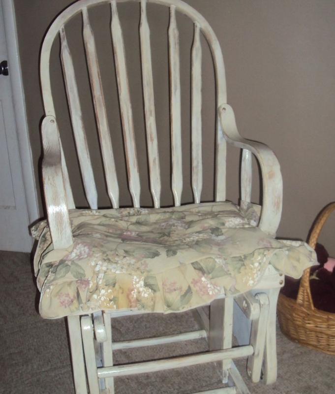 rocking chair repair and refinish, painted furniture, shabby chic, One of my favorite places