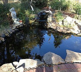 pond rehab medinah il, outdoor living, ponds water features, Blowing this one up in Medinah Thank god the Ryder cup is over
