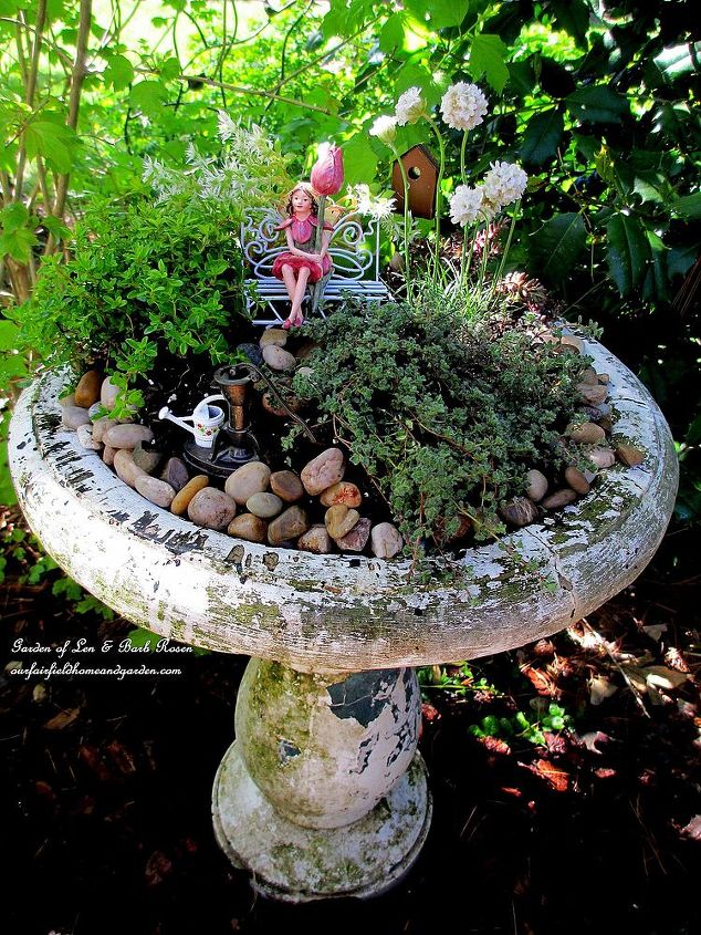 diy project mother s day fairy garden, gardening, Mother s Day Fairy Garden