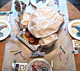 need a fun centerpiece for the kids s table this thanksgiving, crafts, thanksgiving decorations, The kids table is the place to be with this simple to make Tom Turkey carveable centerpiece