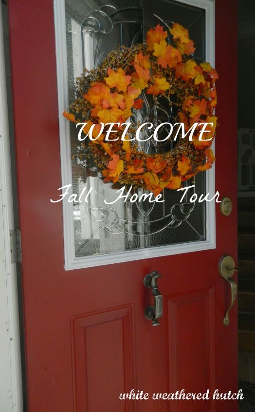 falling for home tours, seasonal holiday decor, COME ON IN