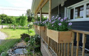 How to Build Flower Boxes for Railings. Deck Planters or Windows Boxes