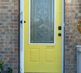 our gleaming front door before and after, curb appeal, doors, painting