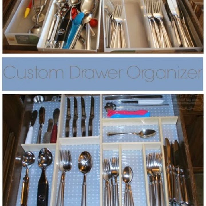 how to create a custom wooden drawer organizer, crafts, organizing