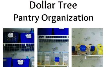 $15 Dollar Tree Pantry Organization