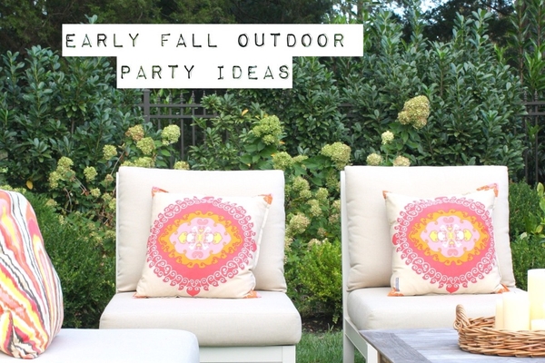 early fall outdoor party ideas, hydrangea, outdoor living, seasonal holiday decor, Get ideas for your Fall Bash