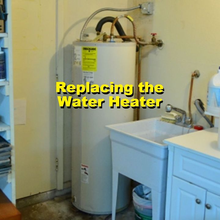 replacing a water heater gaining new energy saving features, home maintenance repairs, hvac, plumbing