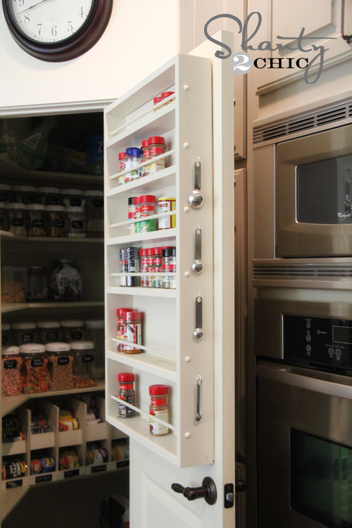 diy pantry door spice rack, cleaning tips, closet, storage ideas, DIY Spice Rack