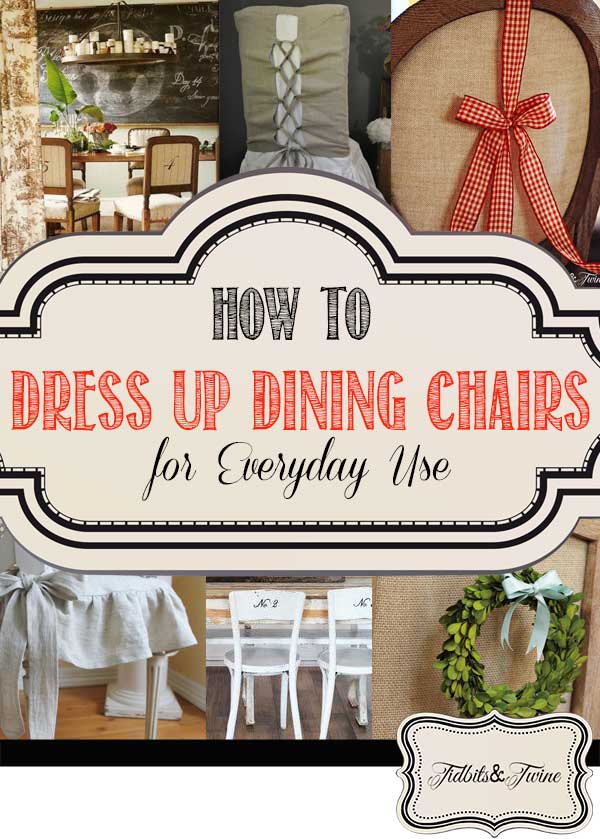 how to dress up your dining chairs for everyday use, crafts, home decor, living room ideas, painted furniture, Ways to update your chairs for everyday use