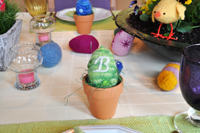 easter tablescape, easter decorations, seasonal holiday d cor, Brett s egg
