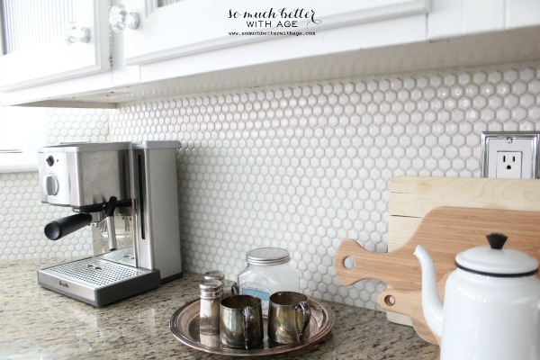 my kitchen style, home decor, kitchen design, Honeycomb tile