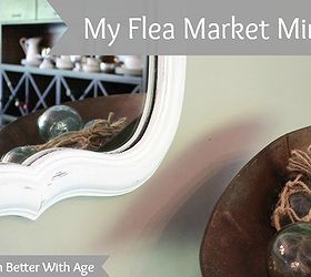 flea market mirror, chalk paint, home decor, painting, My flea market mirror