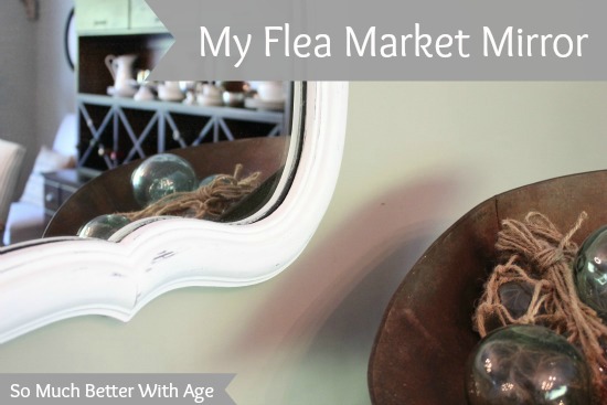 flea market mirror, chalk paint, home decor, painting, My flea market mirror