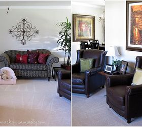 living room updates, diy, living room ideas, painted furniture, Our living room before