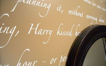 Harry Potter Script Wall