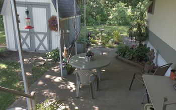 My backyard space