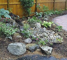 recycling the rain snow melt, go green, outdoor living, ponds water features