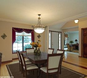sellers and real estate agents in minnesota know virtual staging sells vacant homes, real estate, Virtual Staging of Dining Room