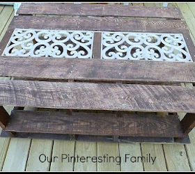 pallet coffee table, outdoor furniture, painted furniture, pallet, Pallet Coffee Table