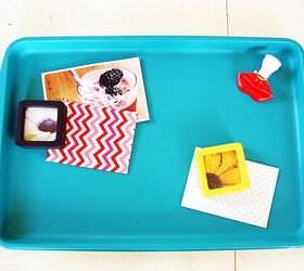 diy baking sheet magnet board, crafts, repurposing upcycling, Hang your magnet board in your kitchen and use it to hold recipes