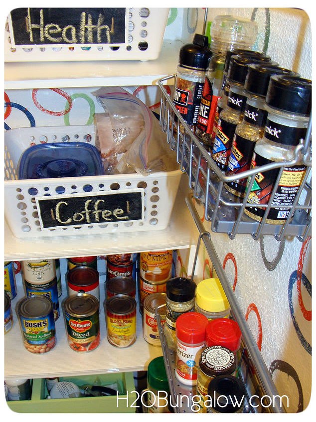 4 super space saving pantry storage ideas, cleaning tips, closet, storage ideas, Spice racks use empty wall space and crates keep items together