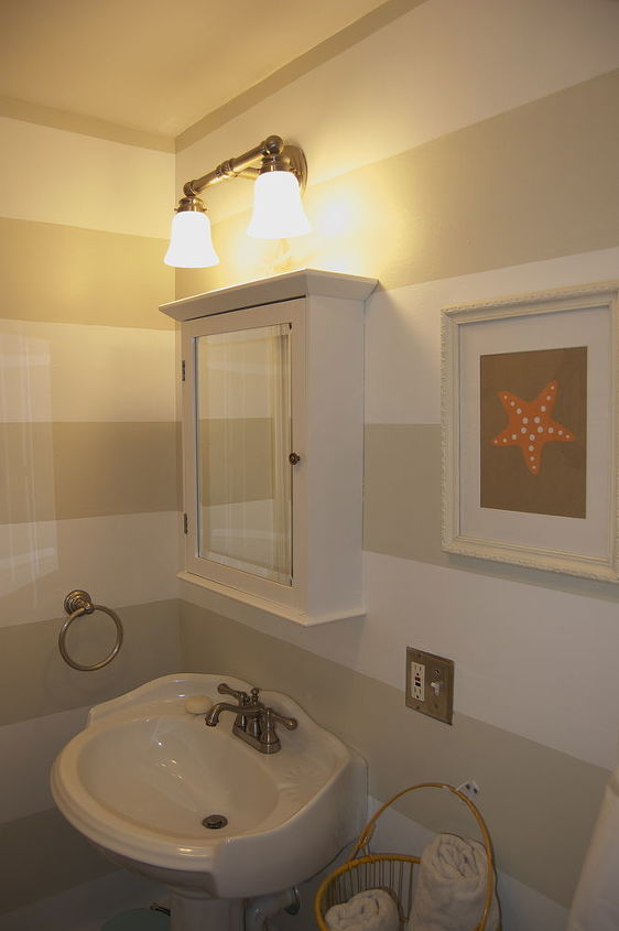 Lighting And Mirrors Preppy Bathroom