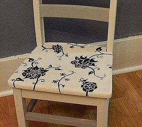 adventures in chalk paint free hand painted child s chair, chalk paint, painted furniture