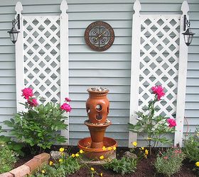 terra cotta pot fountain, diy, gardening, how to, outdoor living