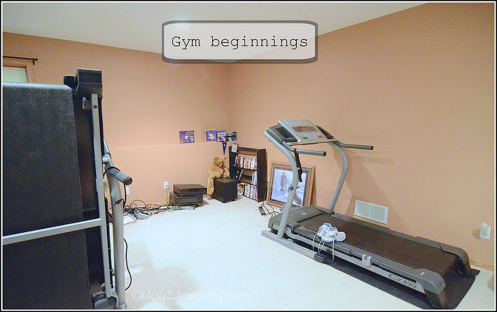 making a home gym, entertainment rec rooms, You have to start somewhere