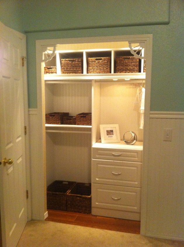 q small nursery open up the closet we were looking for creative and practical ways to, closet, electrical, home decor, After