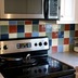 painted kitchen backsplash, kitchen backsplash, kitchen design, painting, tiling