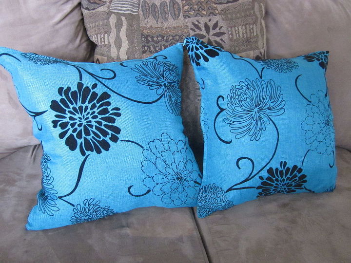 almohada decorativa de bolsas de plstico recicladas