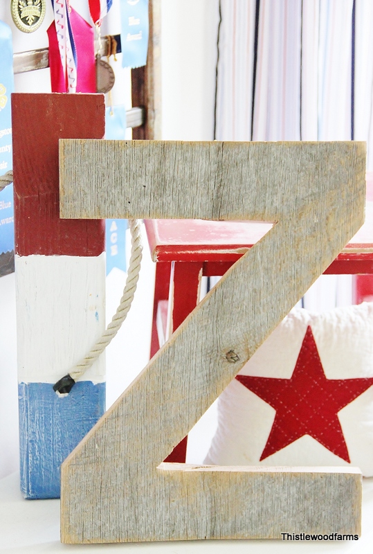 how to make a barn letter, woodworking projects, Barn Wood Letter