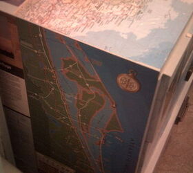 these are a few of my favorite things, home decor, left side map of Space Coast