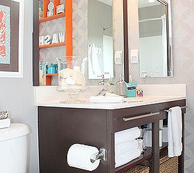 bathroom makeover, bathroom ideas, home improvement, small bathroom ideas, The new vanity