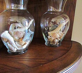 fish accent light wish i was at the beach, home decor, repurposing upcycling, Sea shells