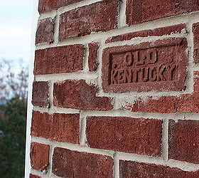 architectural antiques for the garden, architecture, concrete masonry, outdoor living, Architectural salvage can add unique features to your home such as these Old Kentucky bricks that I found in Louisville and had incorporated on the balcony during construction These are very special pieces indeed