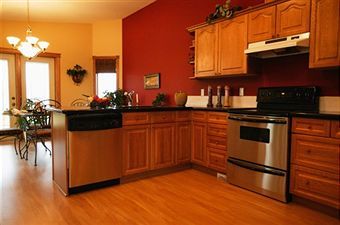 Paint Colors For Kitchen Walls With Oak Cabinets Mycoffeepot Org