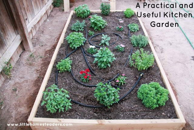 planting a kitchen garden, diy, gardening, homesteading, kitchen design, raised garden beds, woodworking projects