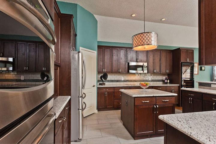 love their new kitchen, flooring, home decor, kitchen design