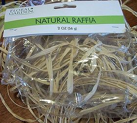 how to decorate a christmas tree, christmas decorations, seasonal holiday decor, Raffia looks nice on my rustic tree It s a good fill for those spots that might not be as full