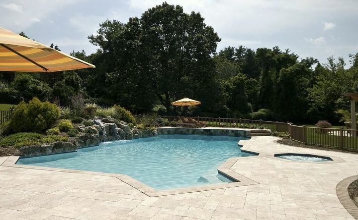 are you thinking about travertine for your new patio, concrete masonry, decks, outdoor living, patio, pool designs, spas, woodworking projects, Travertine s Appeal