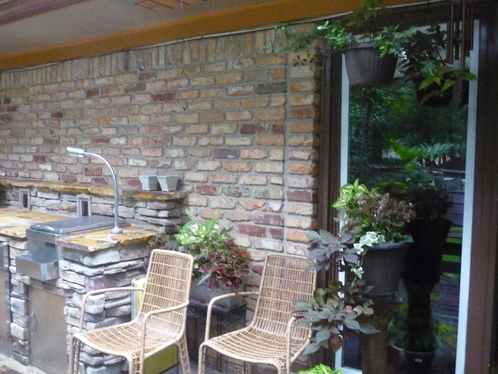 outdoor kitchen deck amp herb garden after lying in the gardens or soaking in, decks, flowers, outdoor living