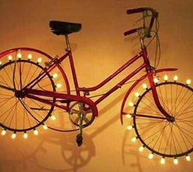 turn an old bicycle into something new, crafts, repurposing upcycling